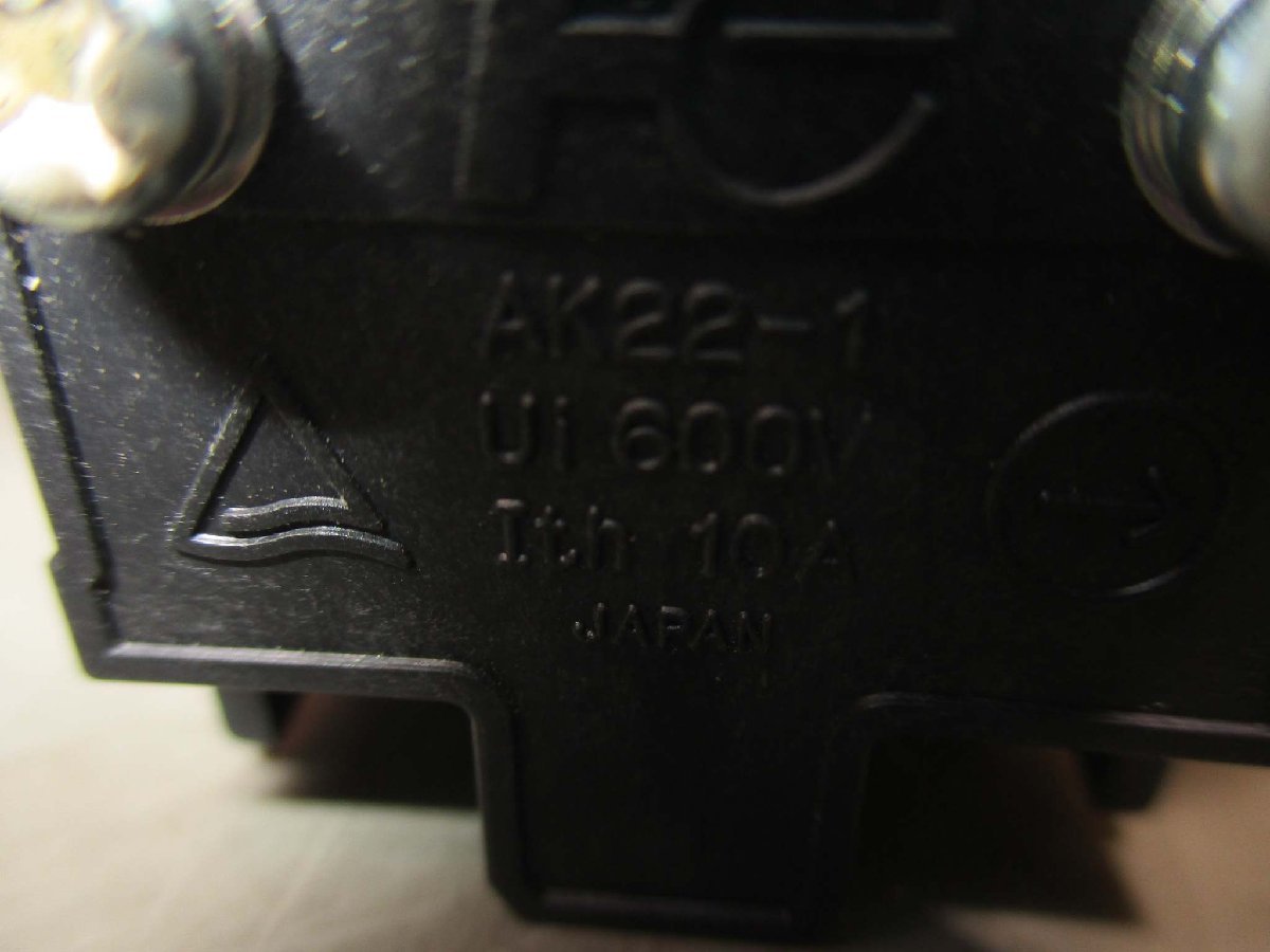 中古 FUJI 制御用カムスイッチ AK22-1 2個(R50830CAE028)_画像3