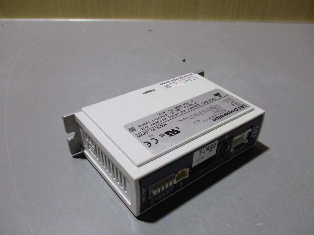 中古 IAI ACON-PO-20IHA-NP-2-0 コントローラ(R50901BZC107)_画像7