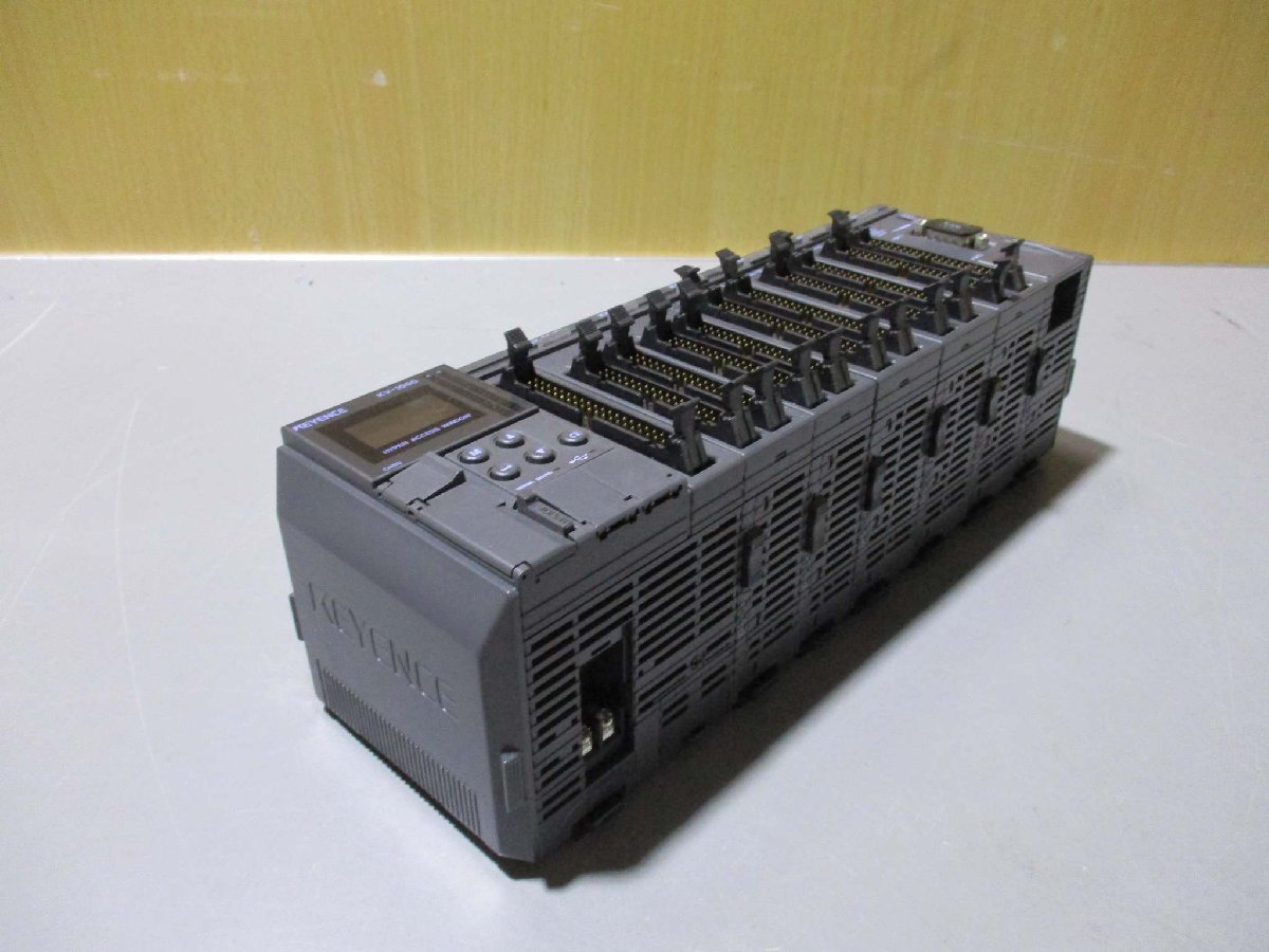 中古 KEYENCE KV-1000/KV-C64TA*2/KV-H40S*3/KV-L20R(R50831BUC061)_画像1