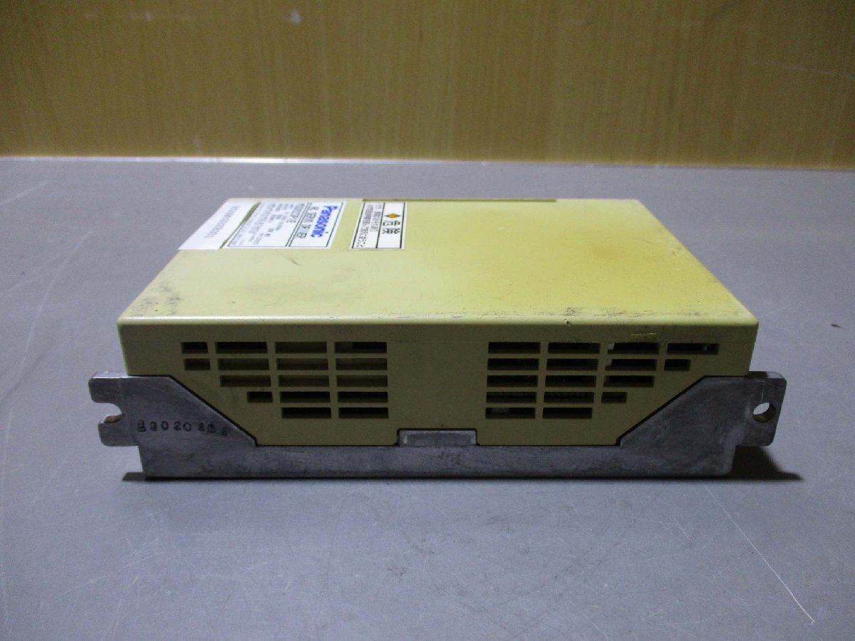 中古 Panasonic AC SERVO DRIVER MSD023P1E 200W ACサーボアンプ(R50902BZE031)_画像4