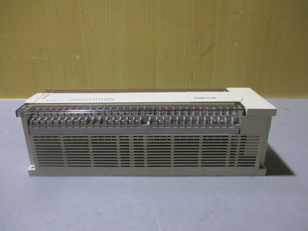 中古 MITSUBISHI電機 シーケンサ FX2N-64MR-UA1/UL(R50907BDB005)_画像3