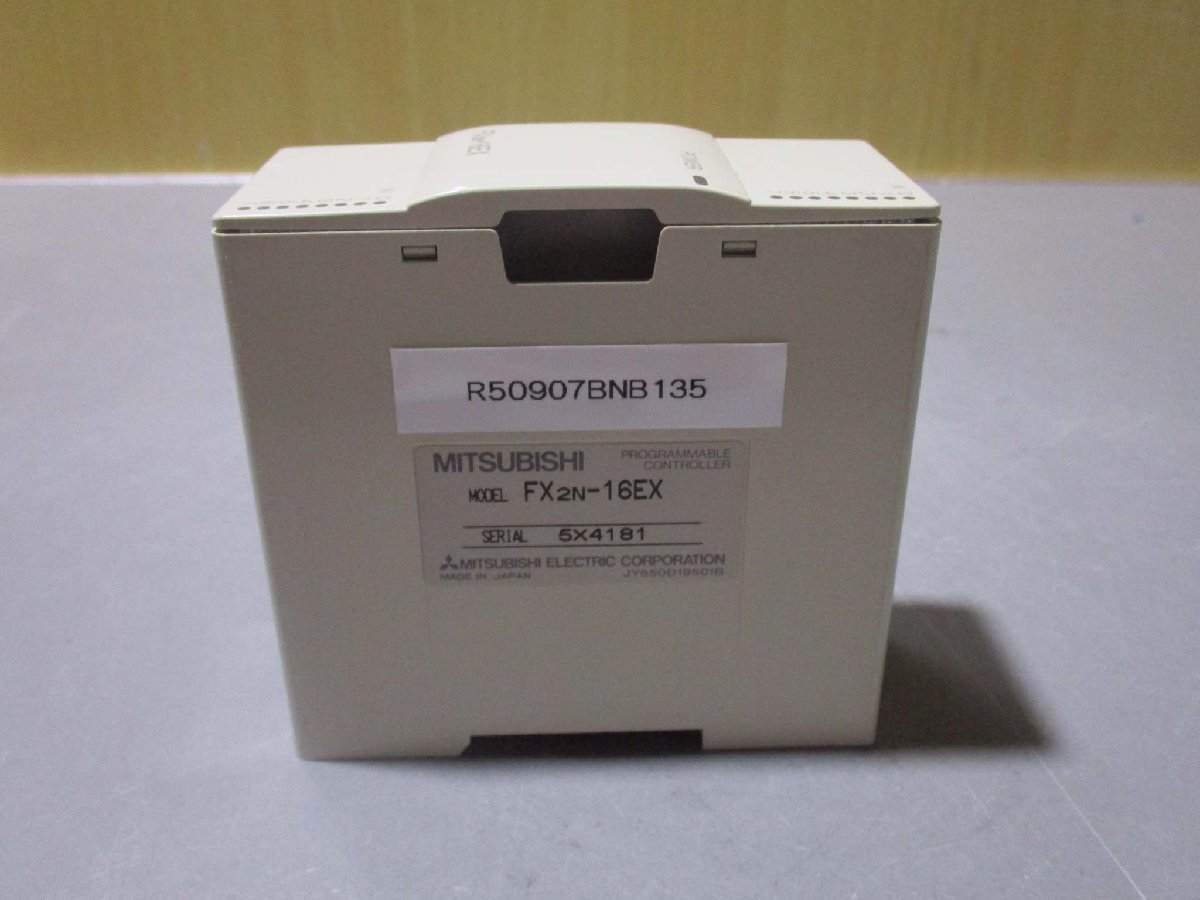 中古 Mitsubishi FX2N-16EX PLC Module(R50907BNB135)_画像1