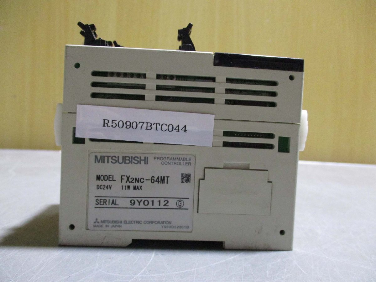 中古 MITSUBISHI電機 シーケンサ FX2NC-64MT PROGRAMMABLE 中古 MITSUBISHI電機 シーケンサ FX2NC-64MT PROGRAMMABLE