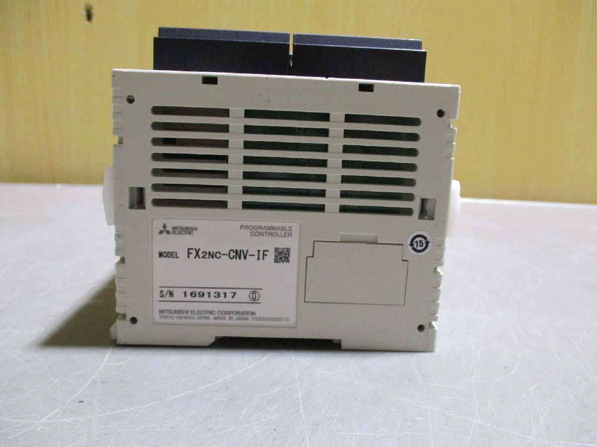 中古 FX3U-4DA-ADP/FX3U-4AD-ADP/FX3UC-96MT/D FX2NC-16EX/FX2NC-16EYT/FX2NC-1HC/FX2NC-CNV-IF(R50907BTC035)_画像9