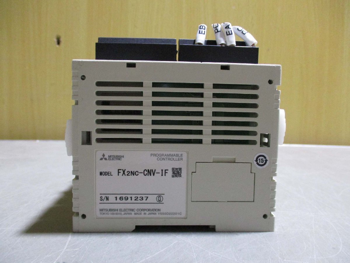 中古 FX3U-4DA-ADP/FX3U-4AD-ADP/FX3UC-96MT/D /FX2NC-16EX/FX2NC-16EYT/FX2NC-1HC/FX2NC-CNV-IF(R50907BTC055)_画像9