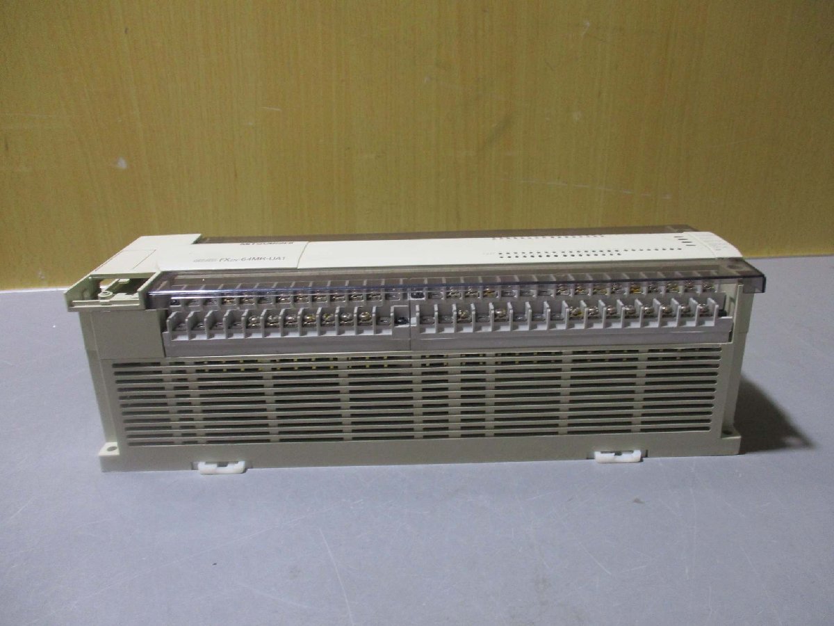 中古 MITSUBISHI電機 シーケンサ FX2N-64MR-UA1/UL(R50907BDB004)_画像3