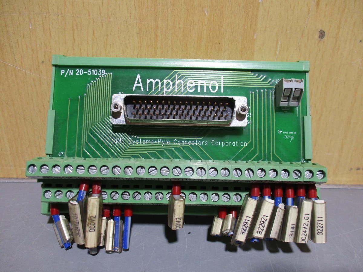 中古 Amphenol 20-51039 Connector Block 　 2個(R50914BFF012)_画像3