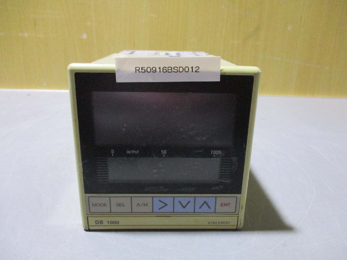 中古 CHINO DB1000 デジタル指示調節計(R50916BSD012)