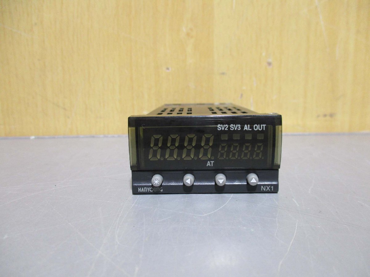 中古 HANYOUNG NX1-04 マルチ入出力デジタル温度調節計 5個(R50916DLF037)_画像3