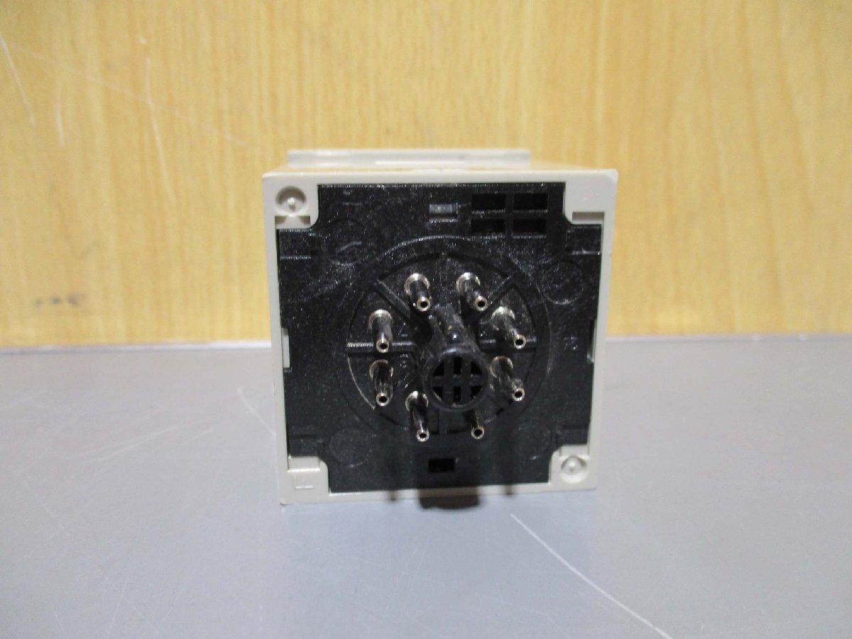 中古 OMRON TIMER H3CR-A8 ソリッドステートタイマ 6個(R50920DLF095)_画像7