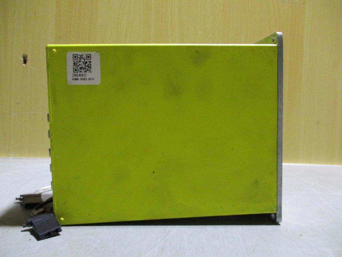 13280円 中古 FANUC SERVO AMPLIFIER UNIT A06B-6093-H151 13280円 中古 FANUC SERVO AMPLIFIER UNIT A06B-6093-H151