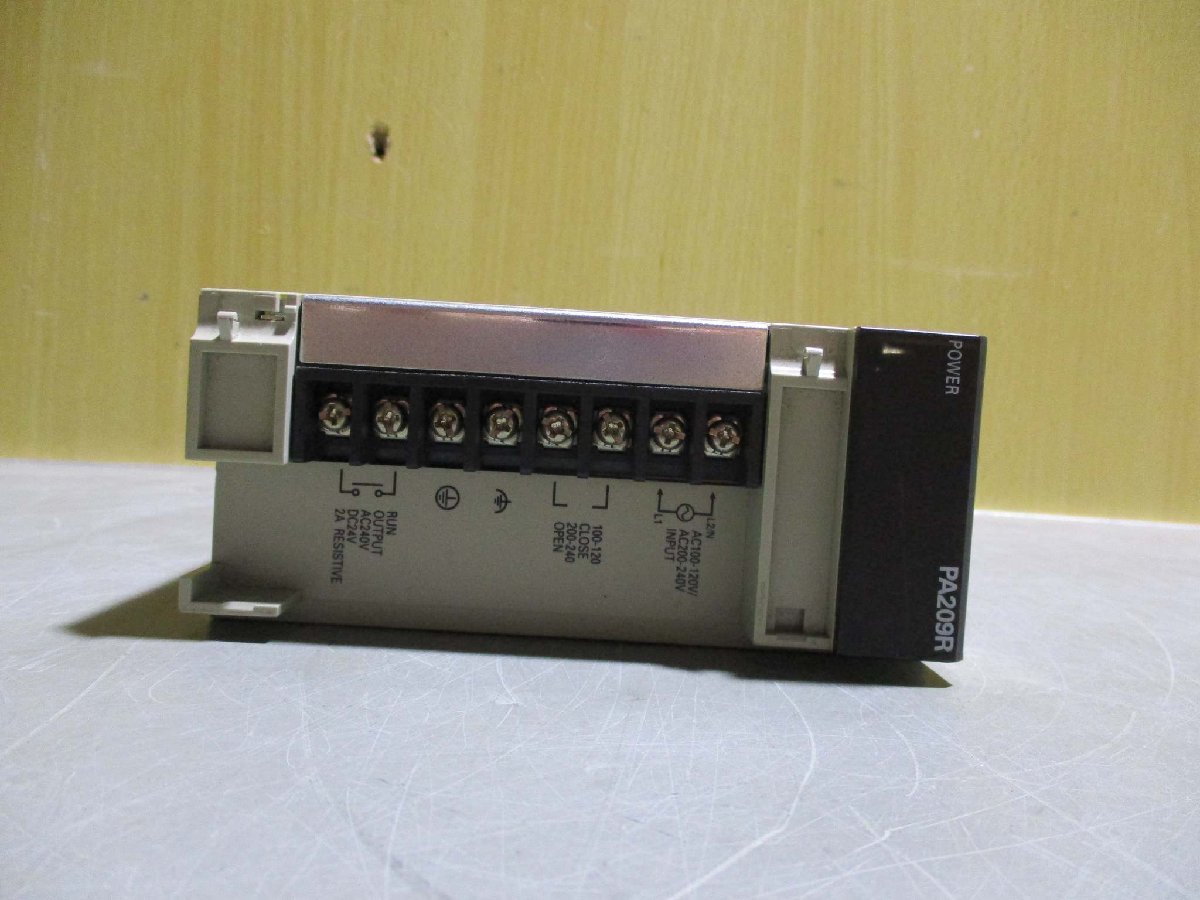 中古 OMRON POWER SUPPLY UNIT C200HW-PA209R(R51002BQE003)_画像4