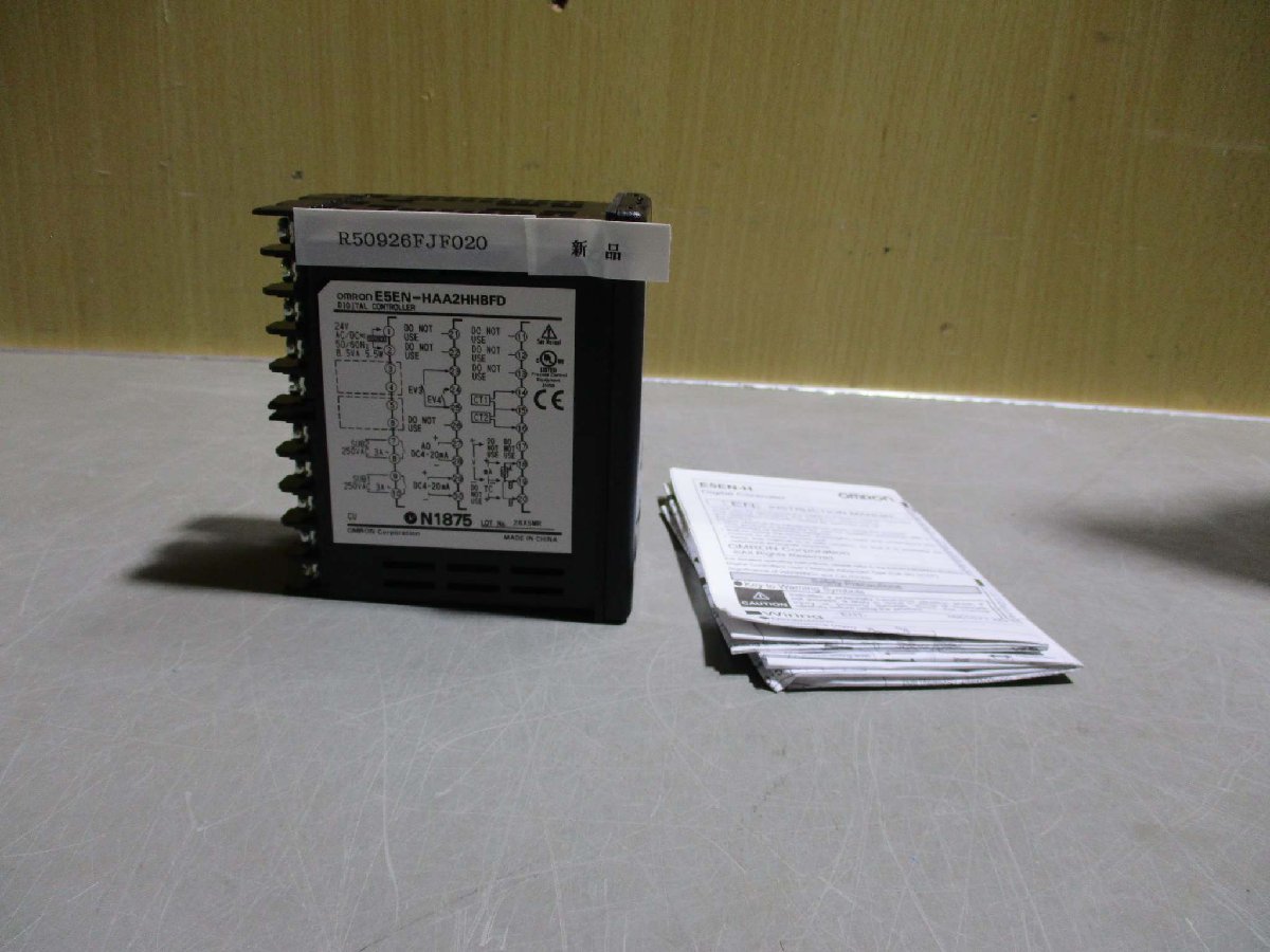 新古 OMRON DIGITA CONTROLLER E5EN-HAA2HHBFD 温度調節器(R50926FJF020)