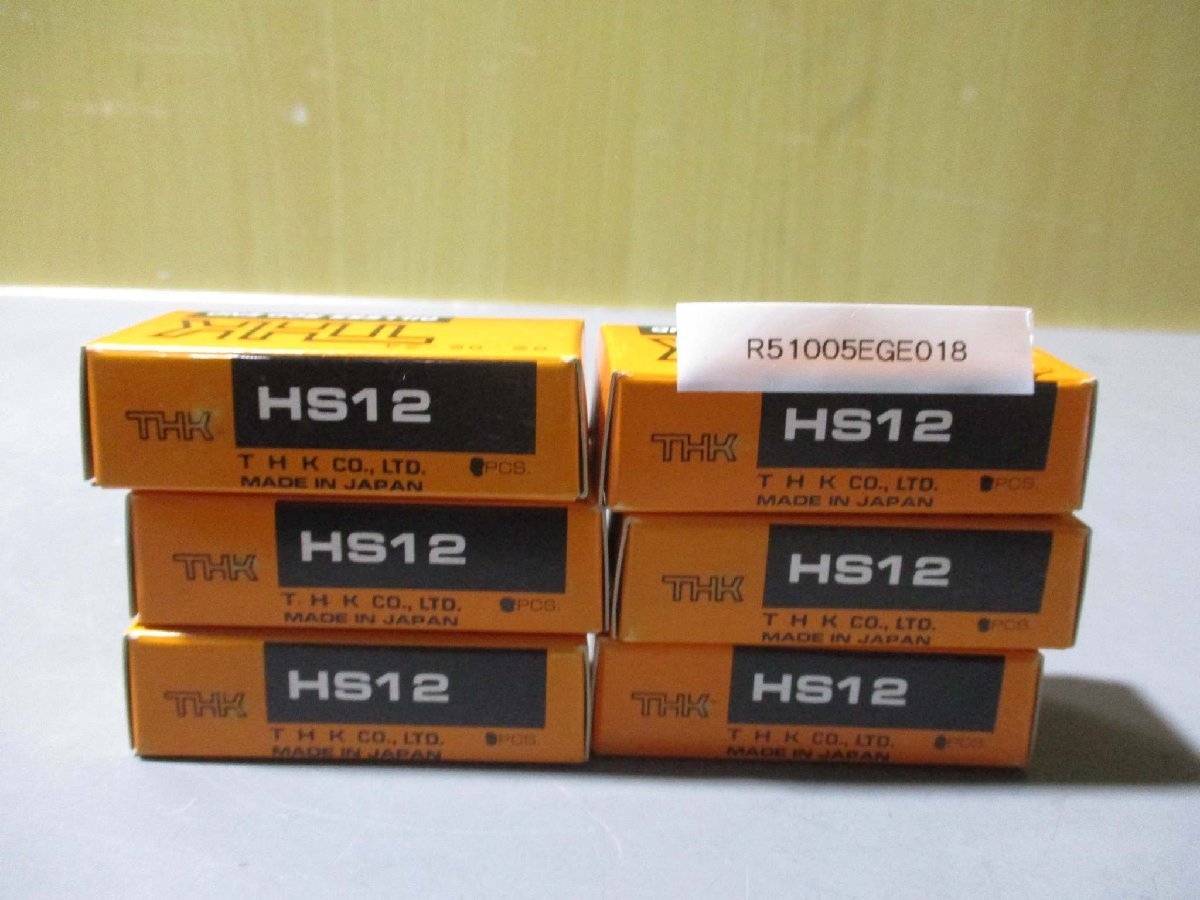 新古 THK HS12 ロッドエンド 6箱 (R51005EGE018)