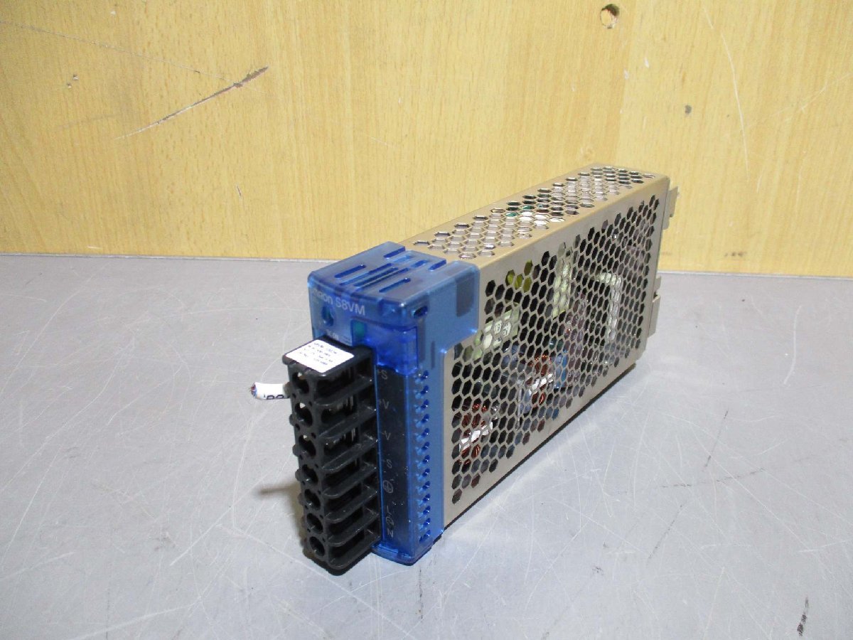 中古 OMRON POWER SUPPLY S8VM-10024CD AC100-240V 1.4A DC 24V 4.5A (R51002CBF050)_画像9