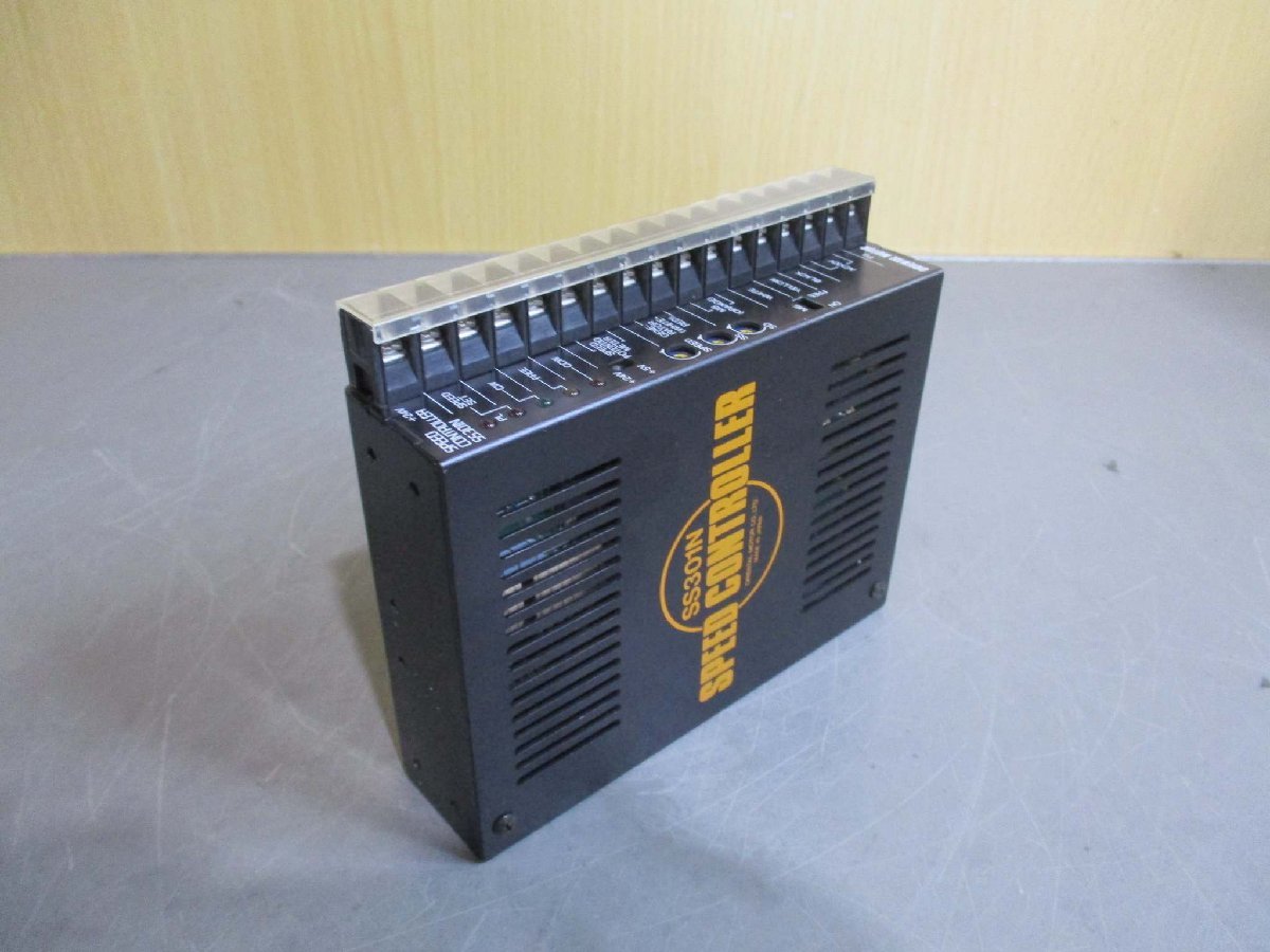 中古ORIENTA MOTOR SPEED CONTROLLER SS301N スピードコントロール(LBHR51011B142)_画像7