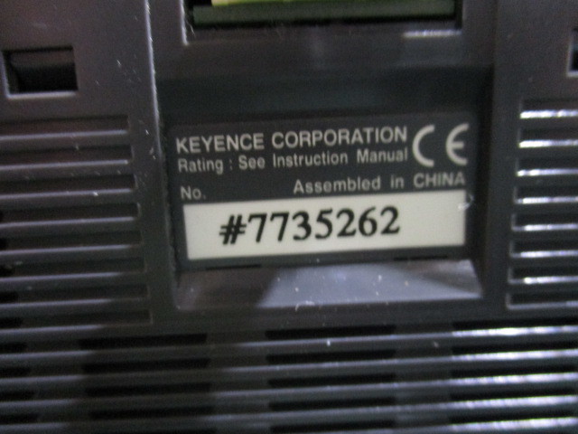 中古 KEYENCE 表示機能内蔵PLC KV-40AT(BABR41011C158)_画像5