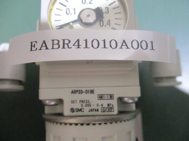 中古 SMC ARP20-01BE3 直動精密レギュレータ(EABR41010A001)_画像2