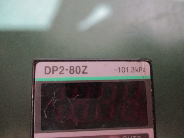 中古 SUNX DP2-80Z デジタル圧力センサ 2セット(JAAR41012A019)_画像5