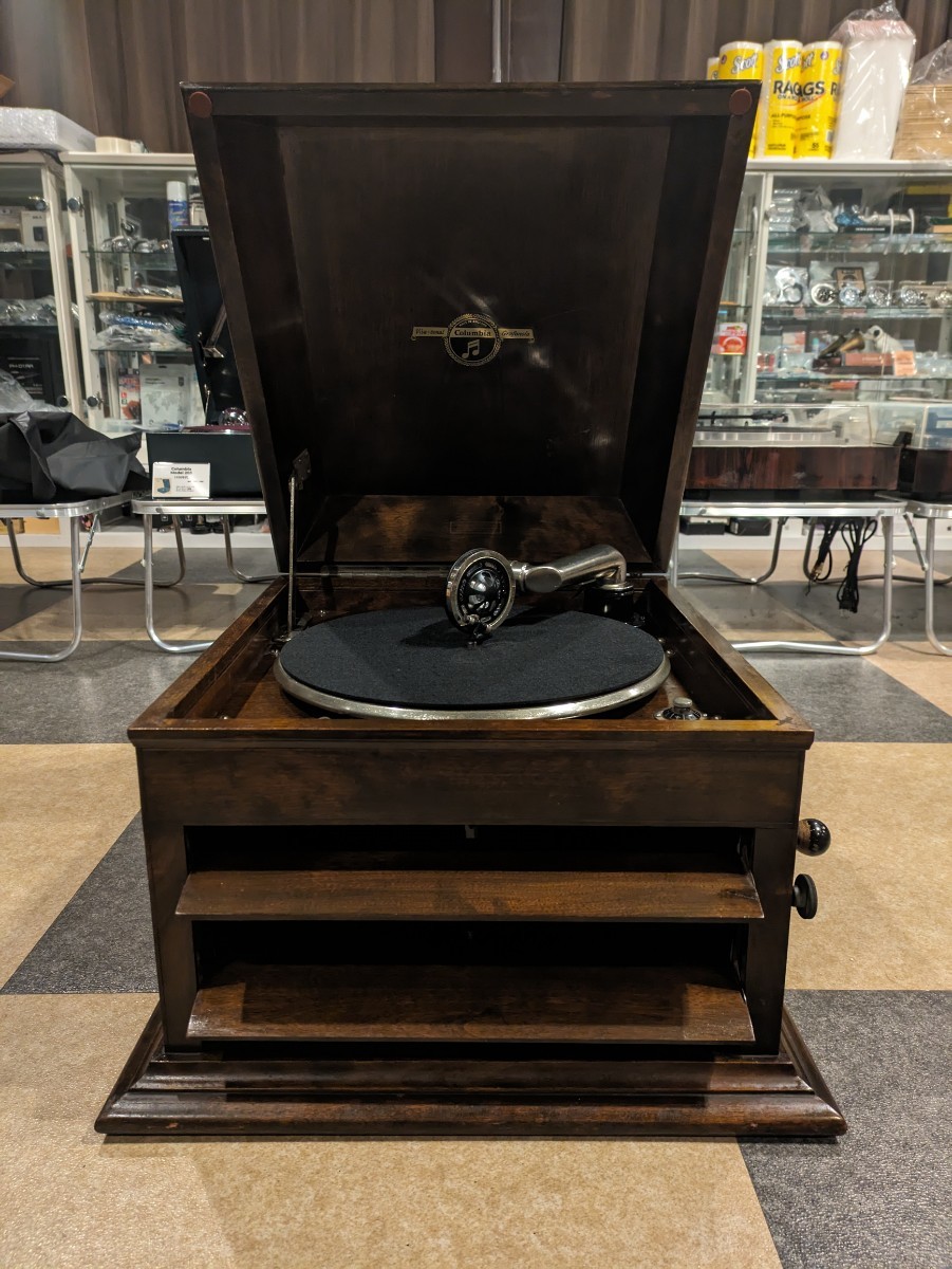  complete service completed Columbia 115B gramophone Colombia ko rom Via 