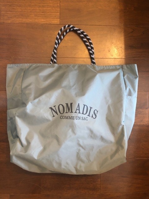 「美品」　NOMADIS　トートバッグ　ノマディス SAC　GRY_画像1