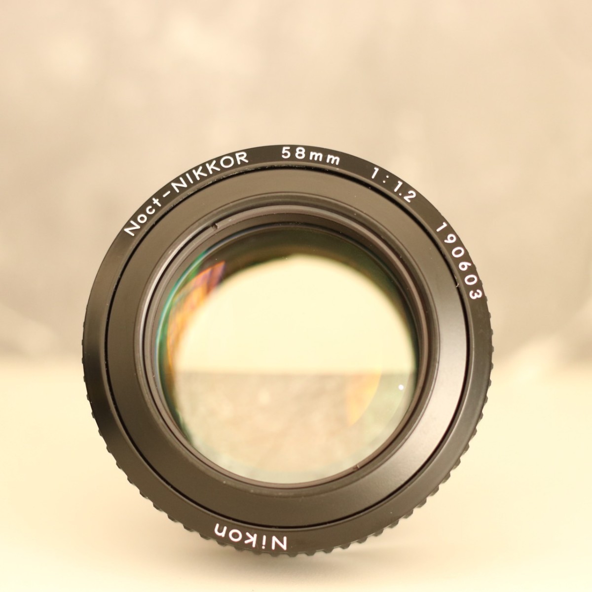 ◆超美品◆ Nikon Ai-S Noct-Nikkor 58mm F1.2 ニコン ノクトニッコール 大口径 MFレンズ_画像3