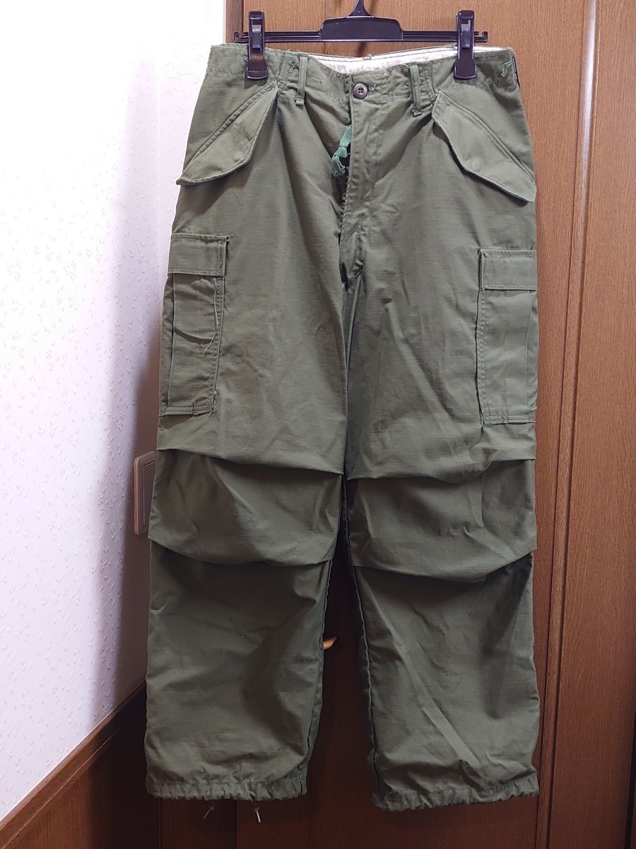 ☆70s U.S ARMY M-65フィールドパンツ・Medium-Regular・数回のみ着用