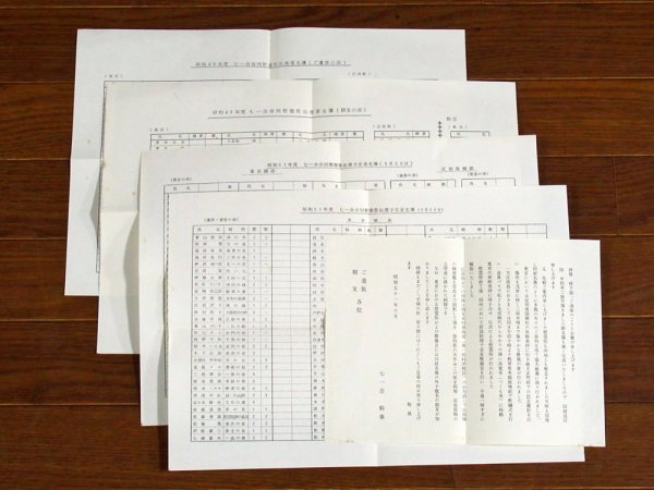 海軍兵学校第71期級会名簿 昭和45年/昭和47年/昭和 海軍兵学校第71期級会名簿 昭和45年/昭和47年/昭和