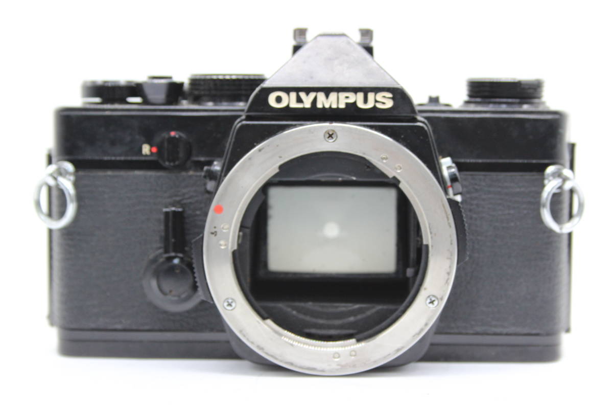 【訳あり品】 オリンパス Olympus OM-1 ブラック G.ZUIKO AUTO-S 50mm F1.4 ボディレンズセット s3181_画像2
