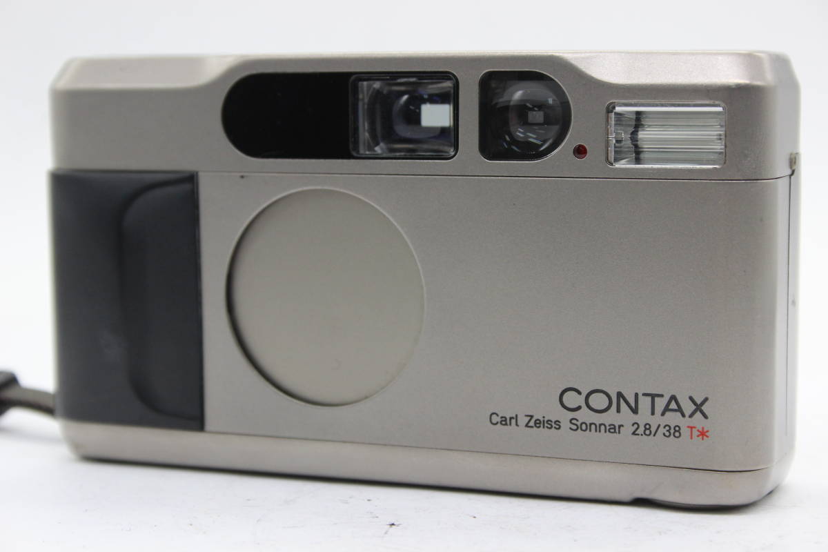 【返品保証】 コンタックス Contax T2 Carl Zeiss Sonnar 38mm F2.8 T* コンパクトカメラ s3242
