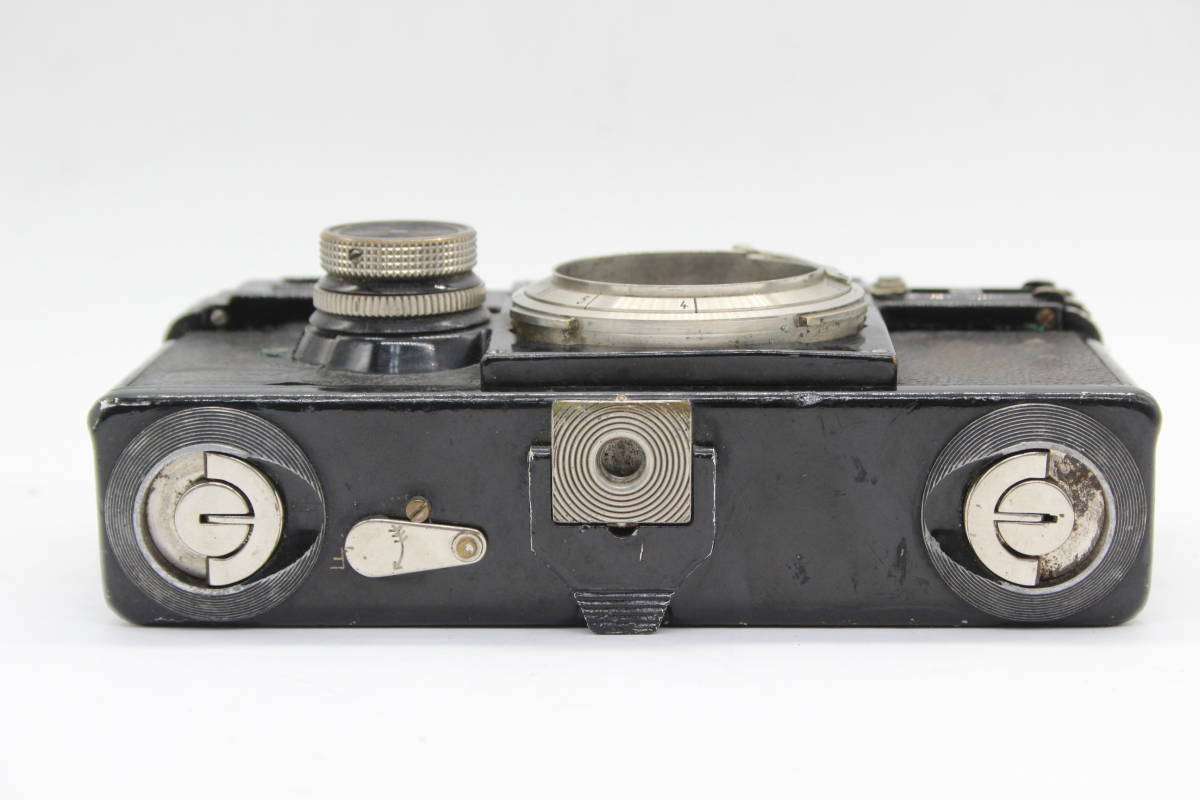 【訳あり品】 ツァイスイコン Zeiss Ikon I型 ブラック レンジファインダー カメラ s3272_画像7