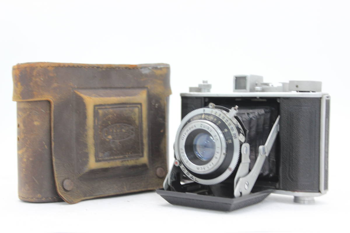 [ goods with special circumstances ] Olympus Olympus Six Zuiko F.C. 7.5cm F3.5 case attaching .. camera s3327