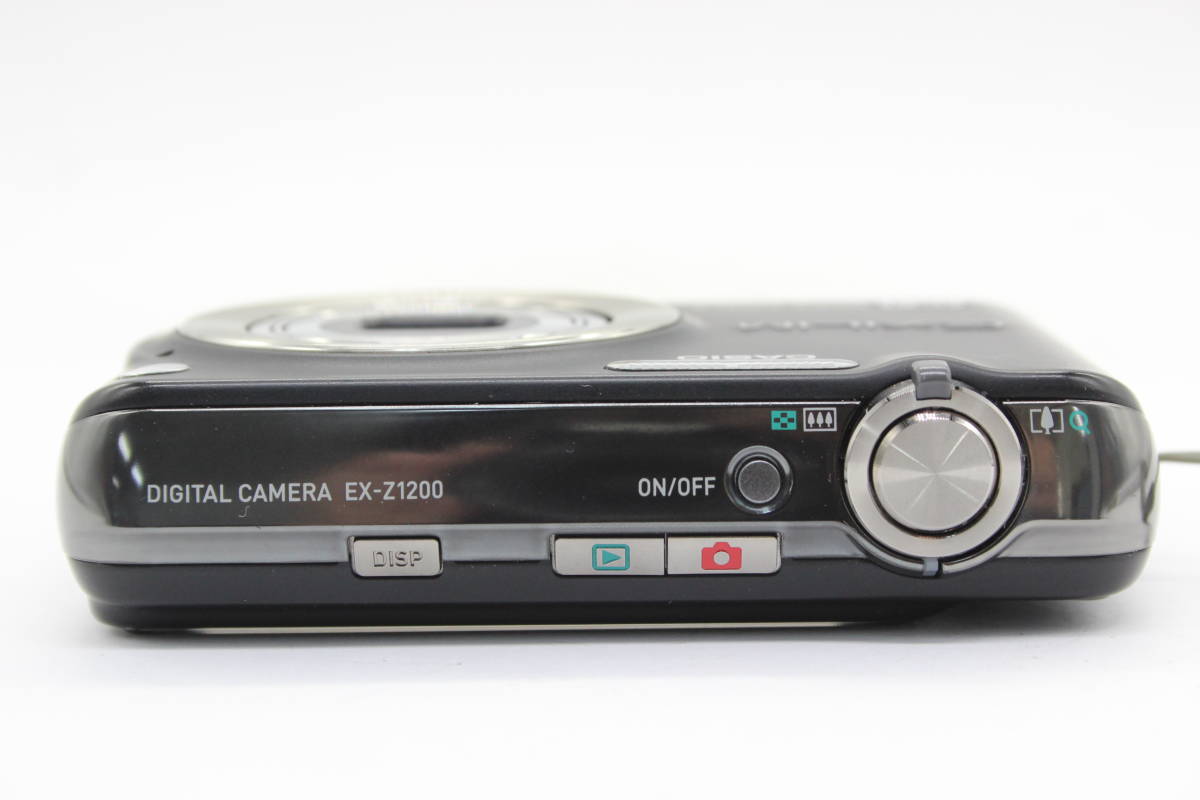 【美品 返品保証】 【元箱付き】カシオ Casio Exilim EX-Z1200 ブラック 3x バッテリー チャージャー付き コンパクトデジタルカメラ s3448_画像6