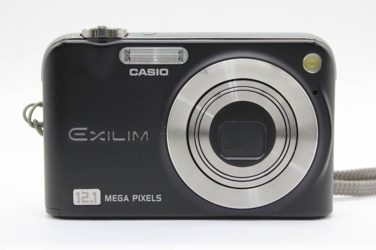 【美品 返品保証】 【元箱付き】カシオ Casio Exilim EX-Z1200 ブラック 3x バッテリー チャージャー付き コンパクトデジタルカメラ s3448_画像2