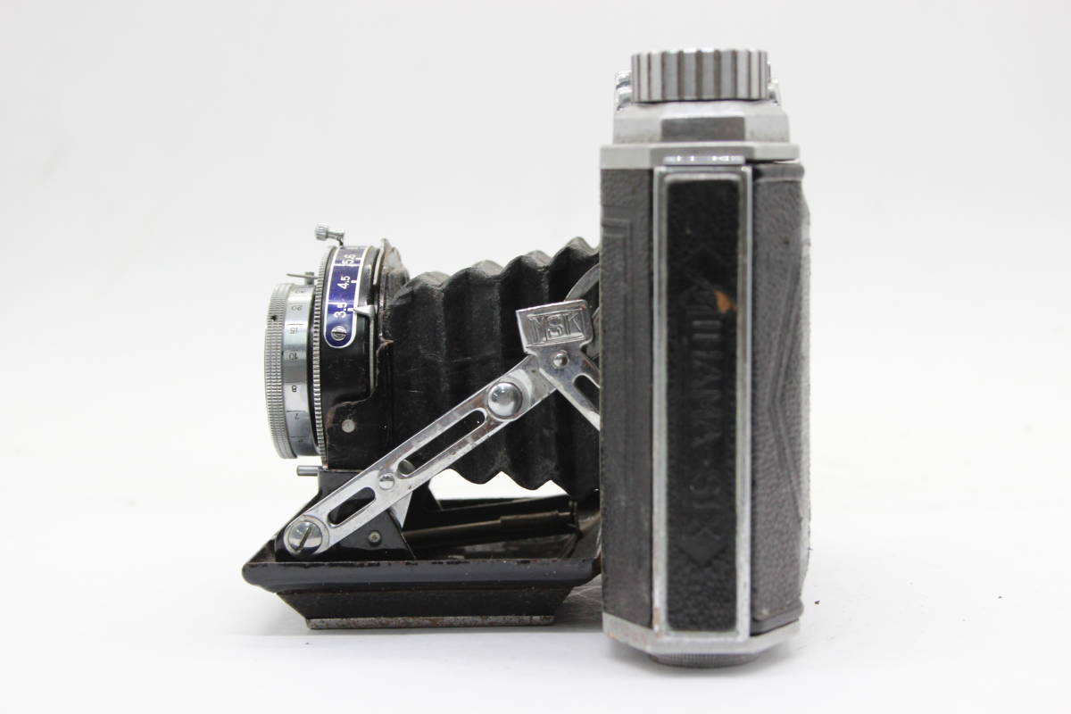 【訳あり品】 マミヤ Mamiya Model-1 Seruter 75mm F3.5 ケース付き 蛇腹カメラ s3466_画像6