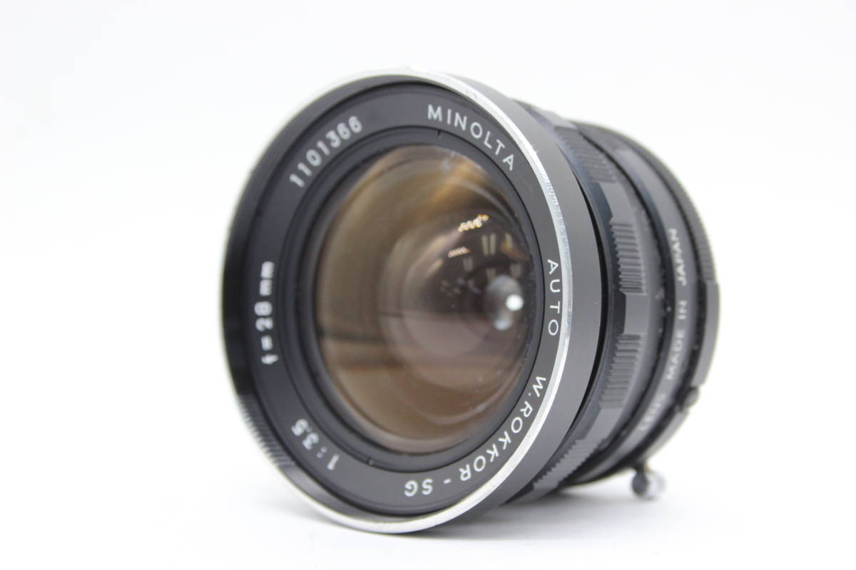 【返品保証】 ミノルタ Minolta AUTO W.ROKKOR-SG 28mm F3.5 レンズ s3509_画像1