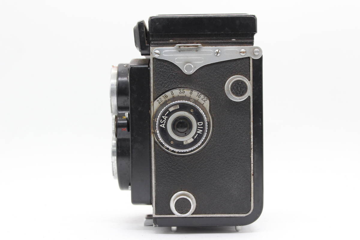 【訳あり品】 ヤシカ Yashica-Mat Lumaxar 80mm F3.5 ケース付き 二眼カメラ s3520の画像3