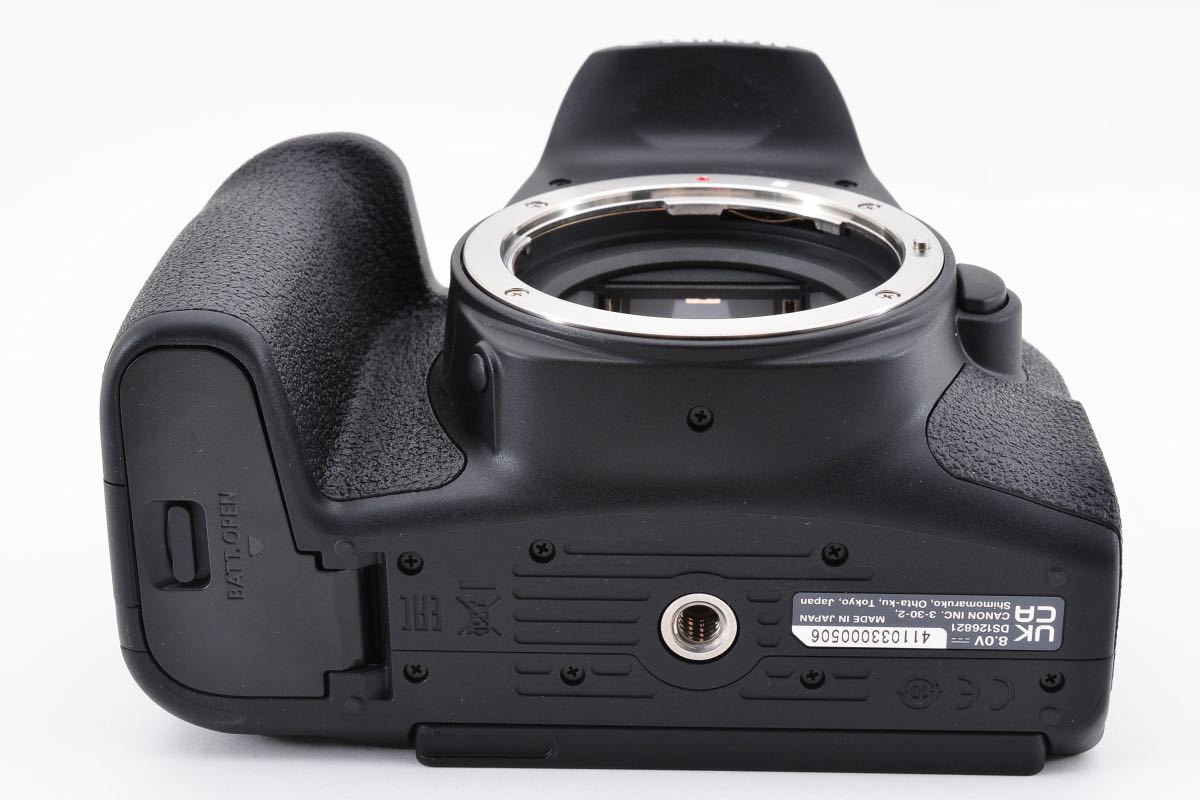 ☆保証付☆キヤノン Canon EOS Kiss X10i標準&望遠&単焦点トリプルレンズセット/ EF50㎜1:1.8 II/EF28-80㎜/EF75-300㎜☆1030_画像7