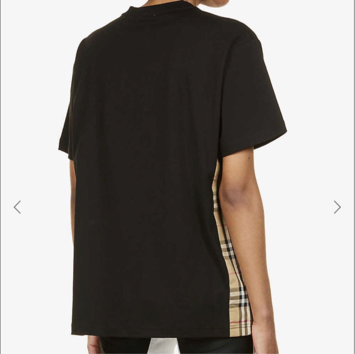 正規品　Burberry レディース　チェック　tシャツ　XXS