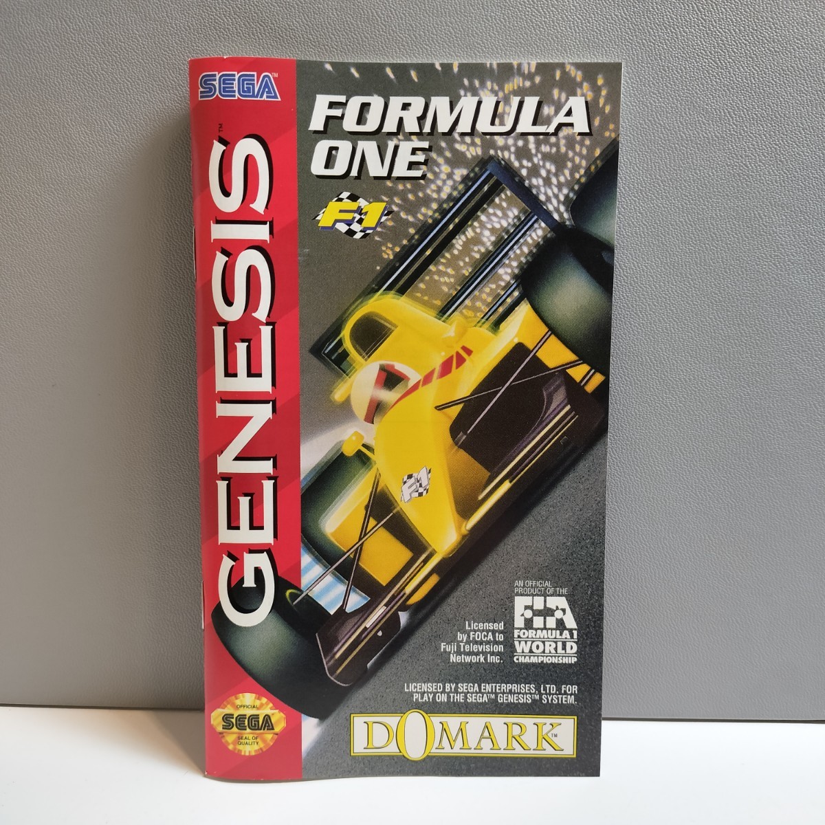 SEGA GINESIS ジェネシス MD メガドライブ 海外版 ソフト FORMULA ONE F1 フォーミュラー1 TENGEN テンゲン_画像8