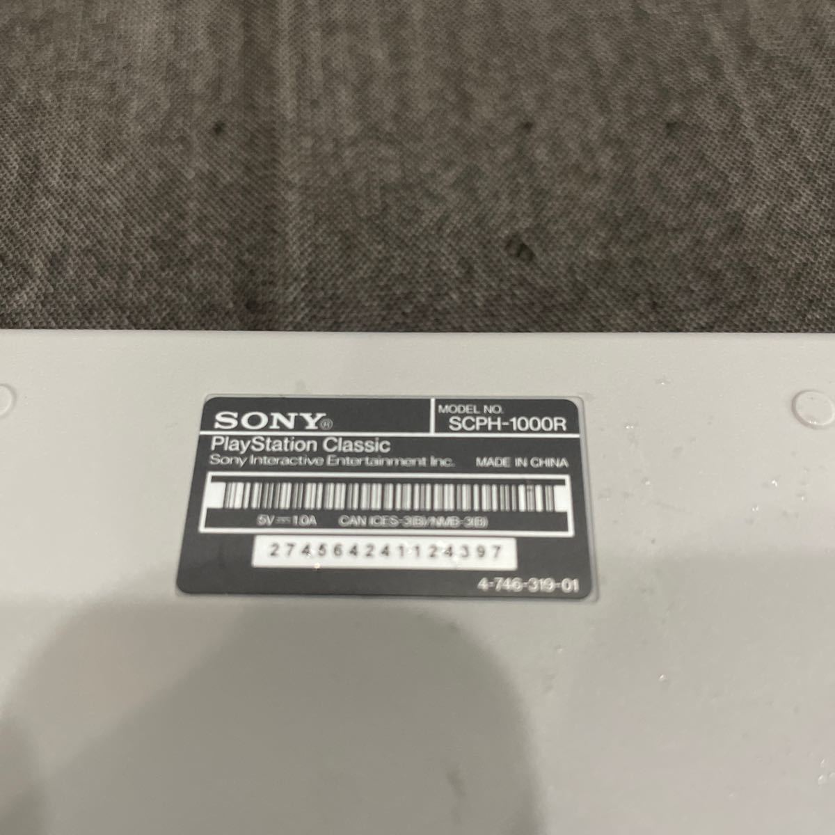 【2018年発売】SONY ソニー　プレイステーションクラシック　PlayStation SCPH-1000RJ ゆ_画像5