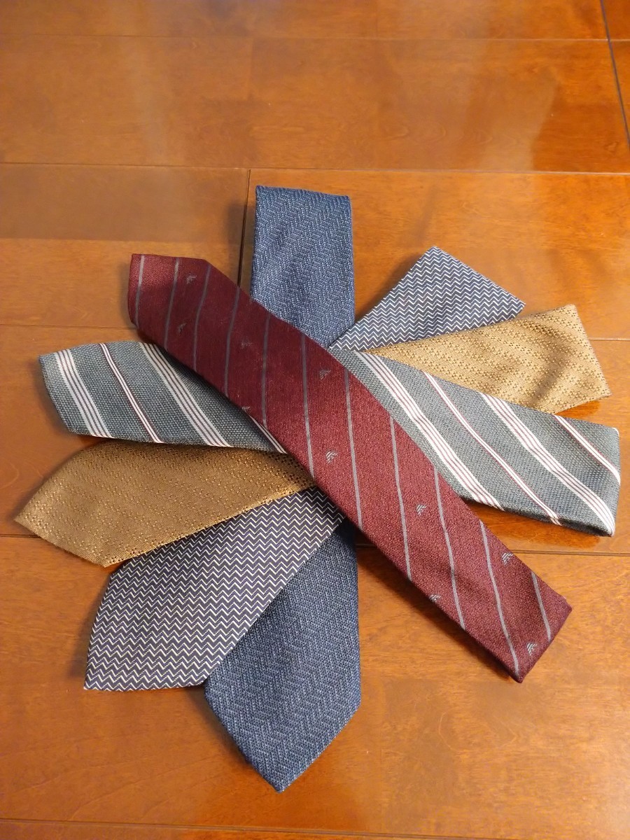  Armani ARMANI галстук Thai 5 шт. комплект б/у 