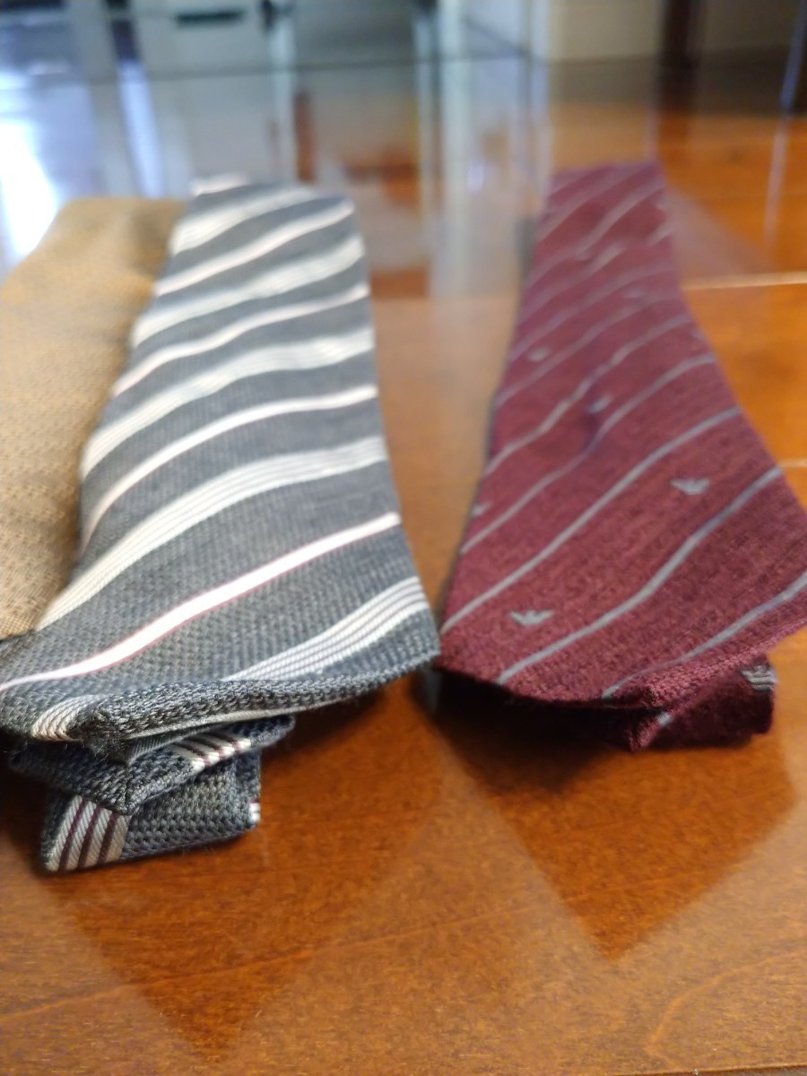  Armani ARMANI галстук Thai 5 шт. комплект б/у 
