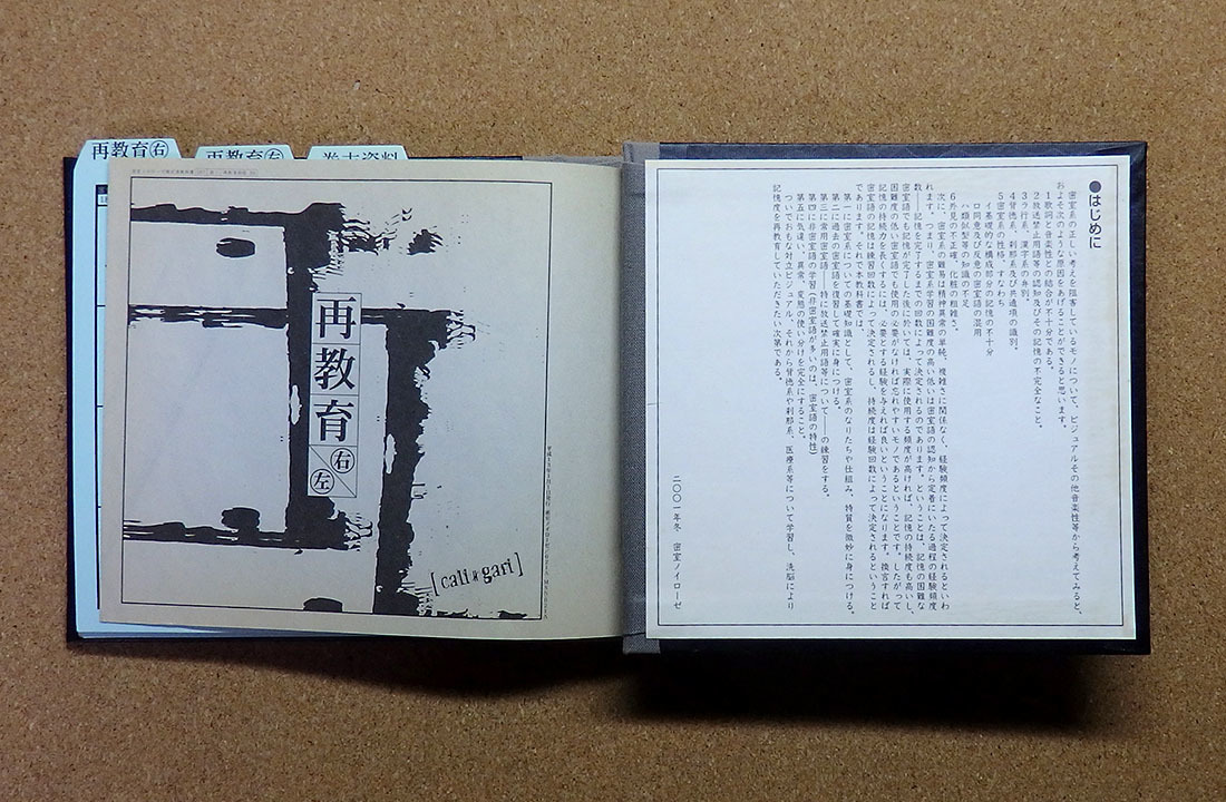 [中古盤CD] 『再教育(右)(左) / cali≠gari カリガリ』２枚組_画像4