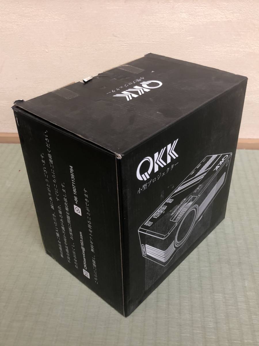 【即決！】QKK 小型プロジェクター《動作しました》モデル番号：AK-83【同梱OK】_画像10