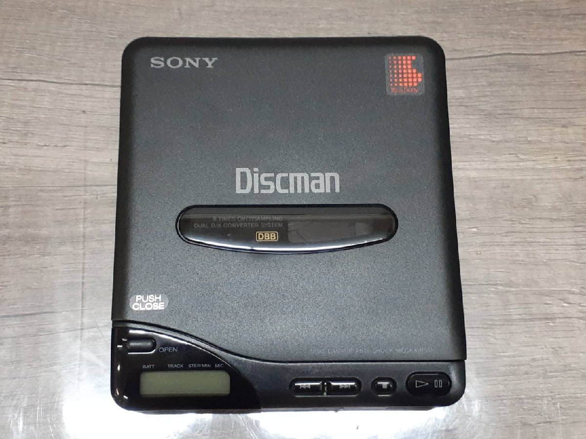 △8203　ジャンク品　オーディオ機器　CDコンパクトプレイヤー　SONY D-66　ソニー　【元箱付き】_画像3