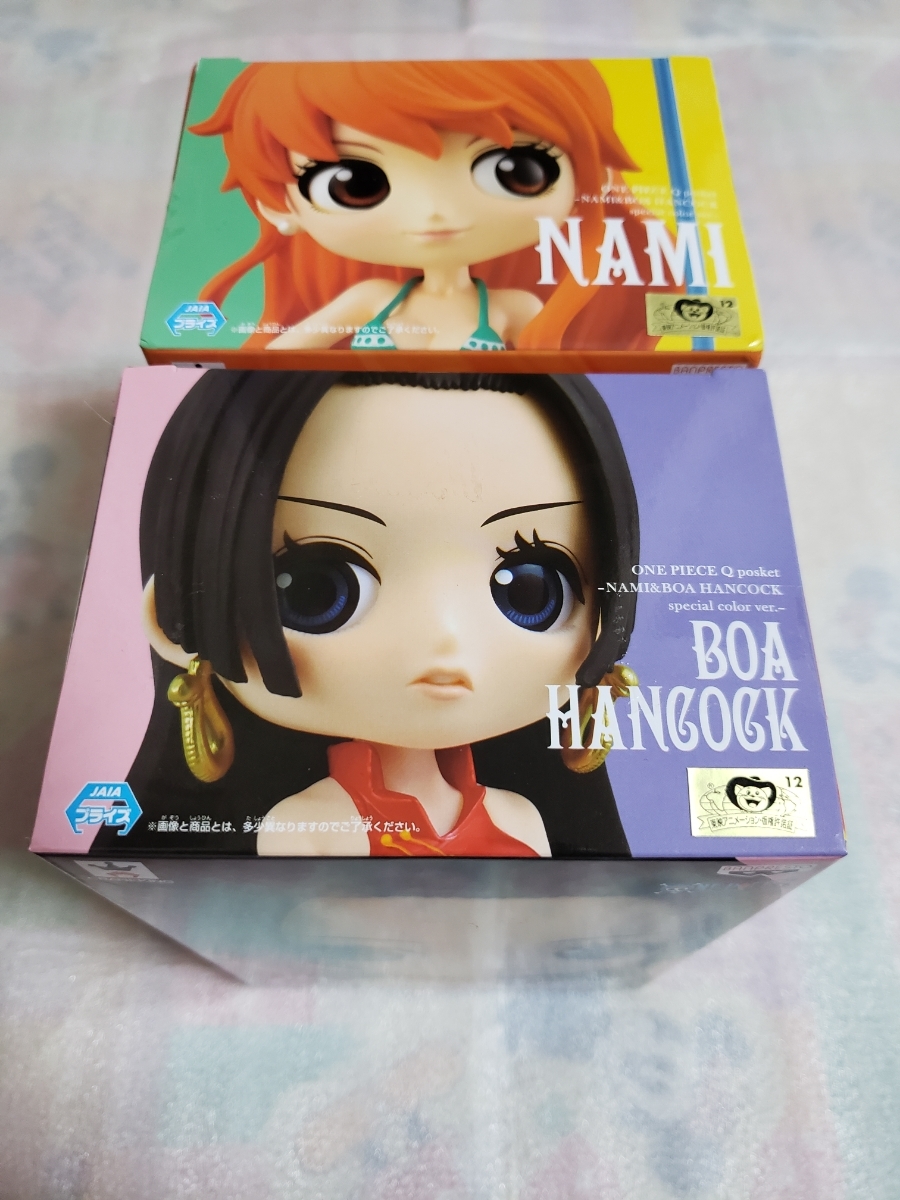  原文:Qposket ワンピース　Qposket NAMI&BOA HANCOCK 全２種セット