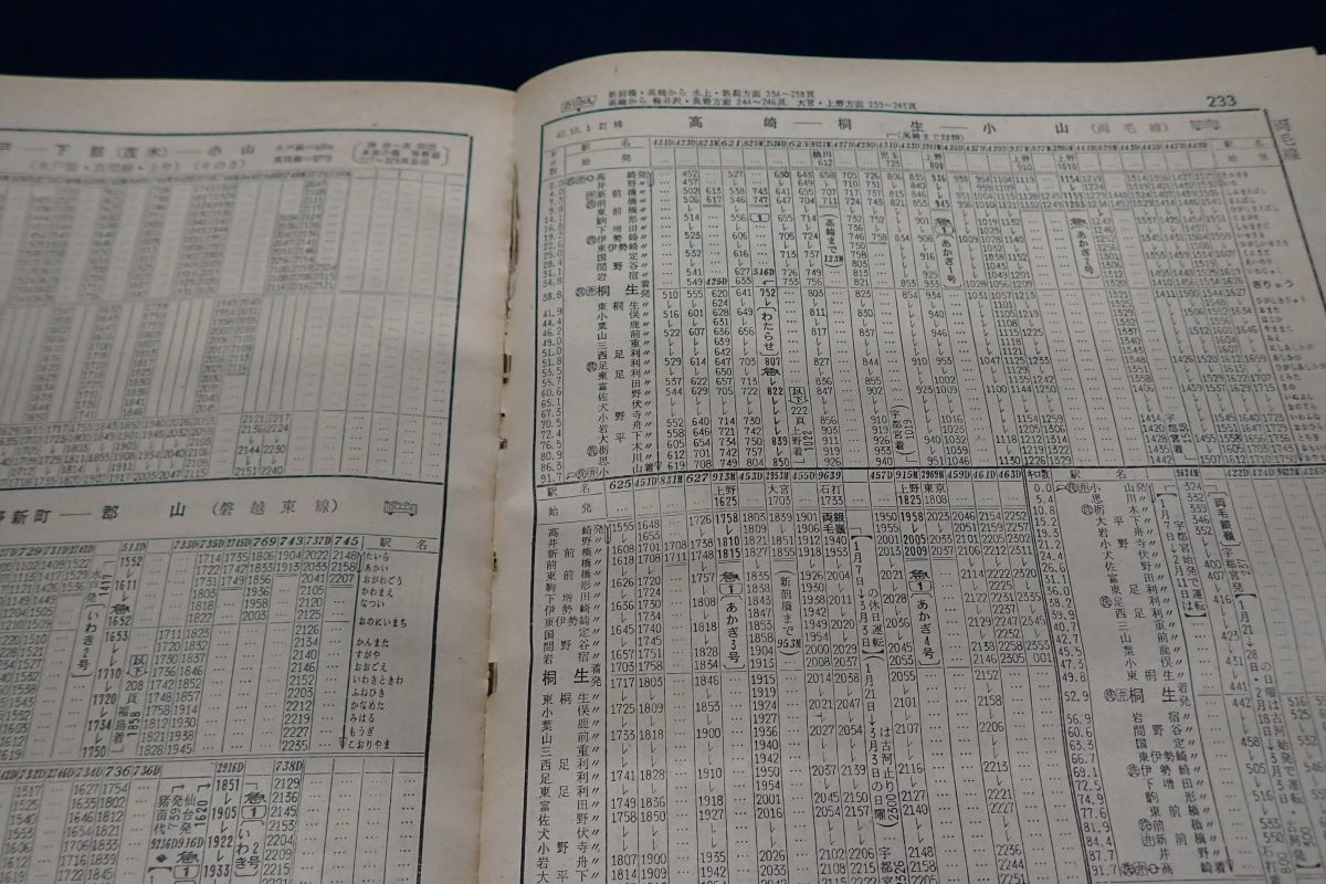 ◆書籍565 国鉄監修 交通公社の時刻表 1967年12月◆鉄道/古本/消費税0円_画像6