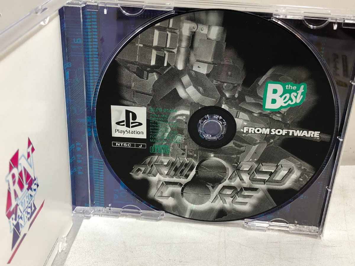 PS アーマード・コア FROMSOFTWARE《取説付き》フロム・ソフトウェア ARMORED CORE プレイステーション プレステ PlayStation SLPS91064 ▲_画像3