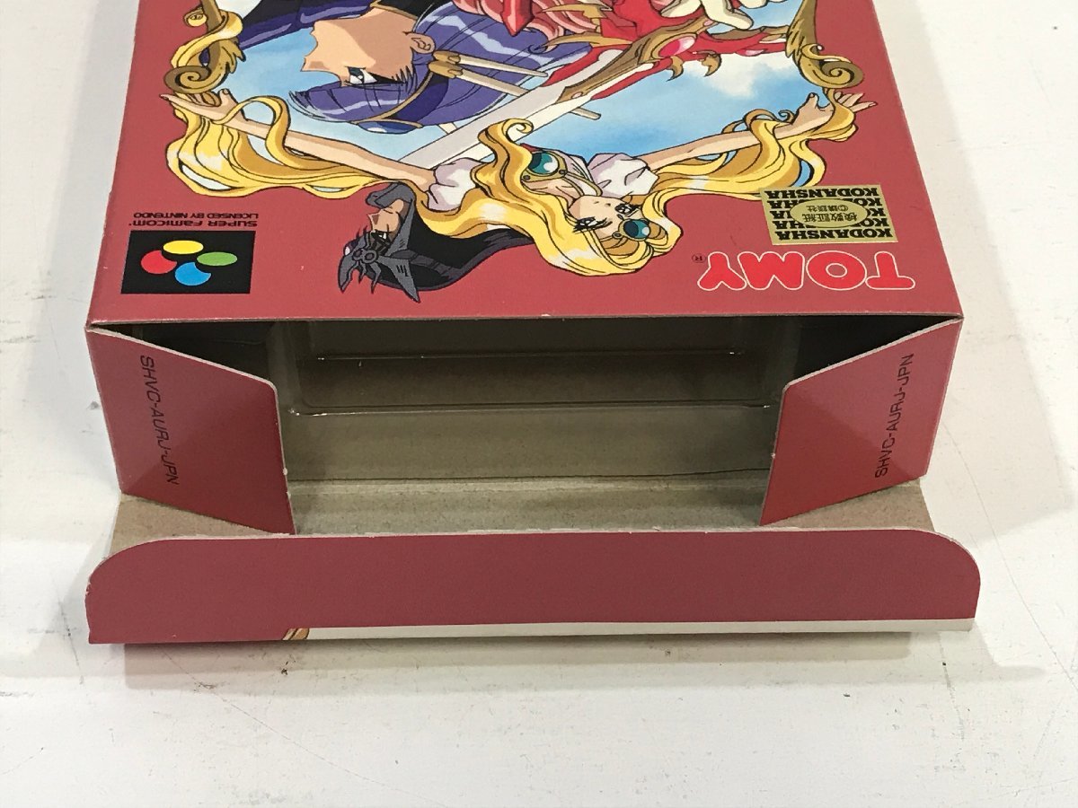 SFC 魔法騎士 レイアース TOMY 《箱・取説あり》 トミー マジックナイト SHVC-AURJ スーパーファミコン スーファミ ◆_画像9